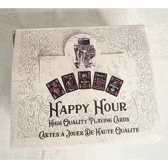 Case of 12 Rivers Edge Happy Hour High Quality Playing Cards Unopened Orig. Box - Picture 3 of 4